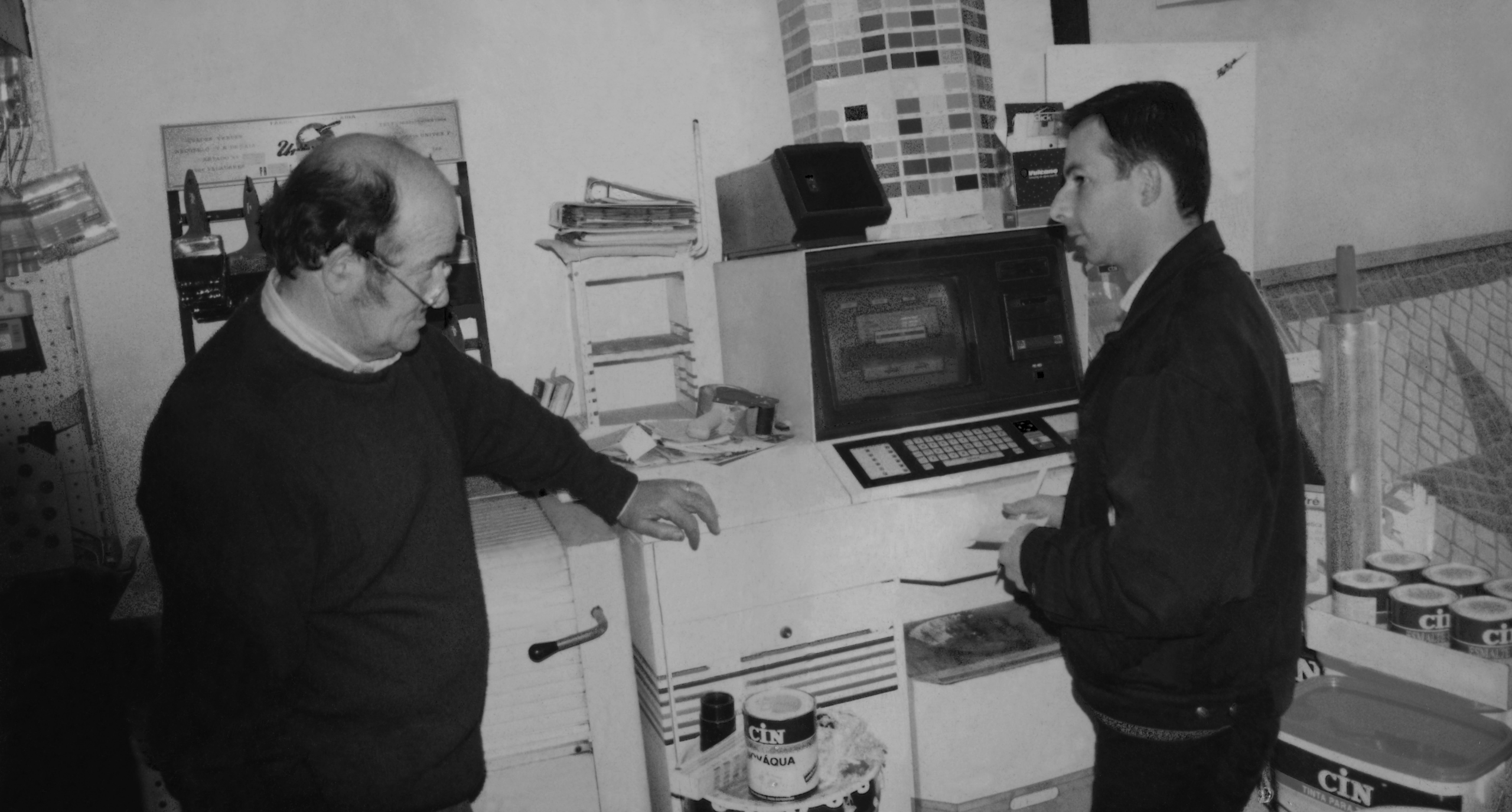 fonteseribeiro-40anos Dois sócios da Fontes e Ribeiro, António Fontes e Alberto Ribeiro.